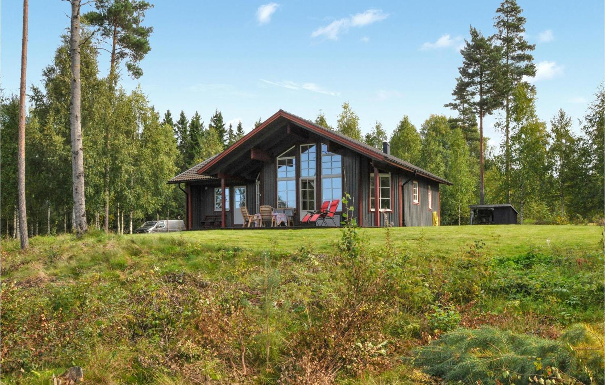 Nice Home In Gunnarskog With Lake View 外观 照片